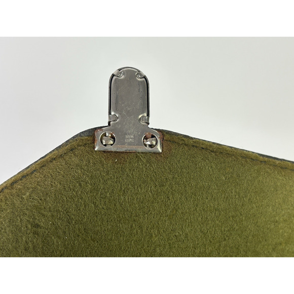 Vintage Belding California Saddle Leather Tweed Bag Crossbody Bag Purse 7x5.5" - Picture 16 of 16